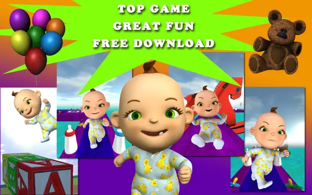 Baby Run - Jump Star android App screenshot 4